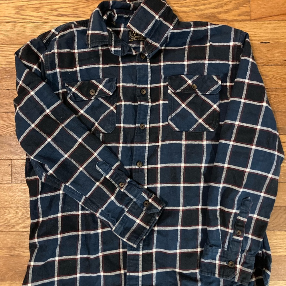 Vintage Blue Flannel Jach’s